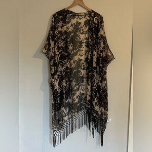 Sheer Kimono Top